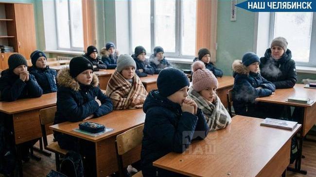🥶 Дети мерзнут на уроках в школе Малиновки