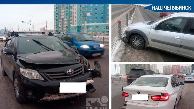 ⚠ На Университетской набережной в пятницу, 14 января, в 15:30 произошло массовое ДТП с участием 3 авто. 