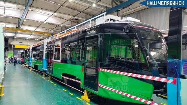 🚋 В Минске показали первые вагоны для челябинского метротрама