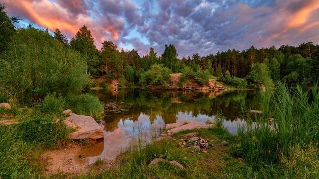 Сопливый закат