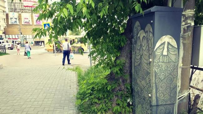 Духи леса в центре Челябинска. Новый арт-объект от урбанистов