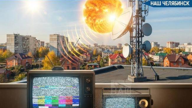 📺 Солнце начнет «глушить» телевизоры и радио в Челябинской области