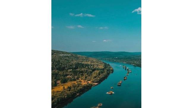 ⛰ Отвесные стены могучего Ветлуга. Южноуральцы, по каким рекам сплавлялись вы? 🚣‍♀