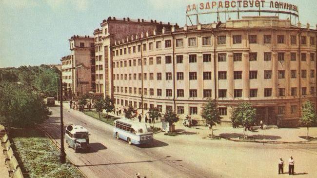 Челябинск, 1967 год. Фото А. Мусина. Узнали улицу? ☺