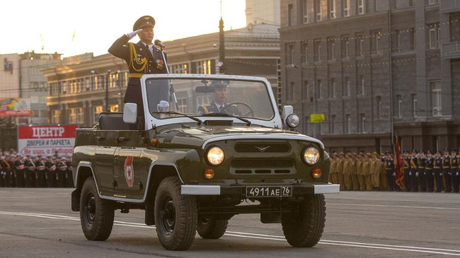 Военные, силовики, спасатели и кадеты: в Челябинске отрепетировали парад Победы