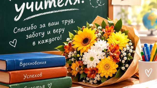🔔 С Днём Учителя, наши дорогие и любимые педагоги!