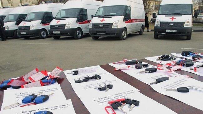 50 карет скорой помощи пополняет медицинские автопарки Челябинской области 