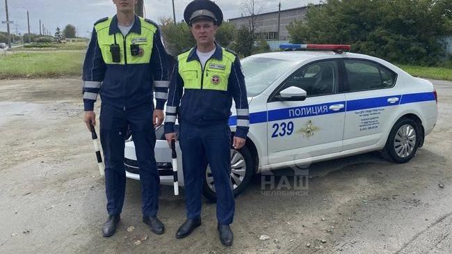 🚔️ Сотрудники ДПС оказали помощь беременной девушке