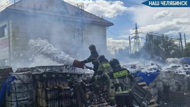 🏠 МЧС установило причину пожара на складе алкоголя