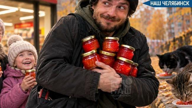 🛍 Вор вынес икру на 5 тысяч ради «эстафеты добра»
