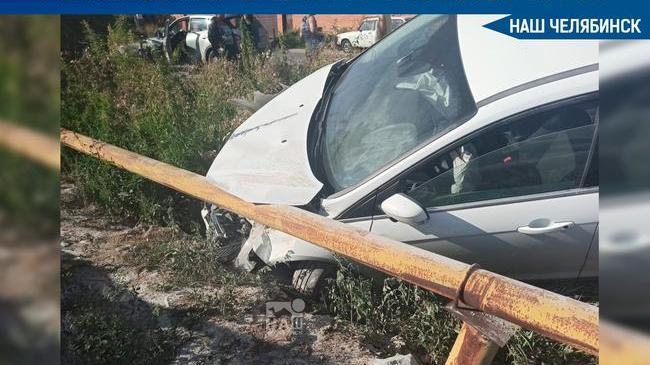 ⚠ На Городском пляже возле озера Тургояк в субботу, 7 августа, произошла дорожная авария