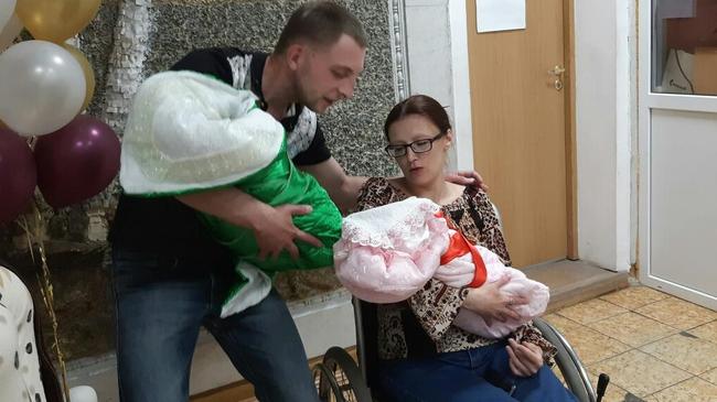 В Челябинской области инвалид-колясочник родила двойню, несмотря на страшные прогнозы врачей
