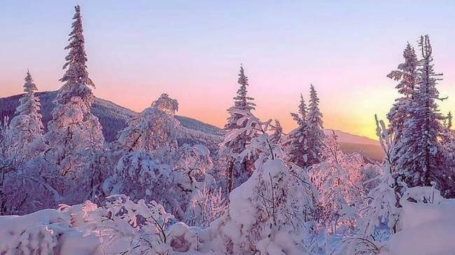 Зимние красоты на Уренге 🏔 ❄ 