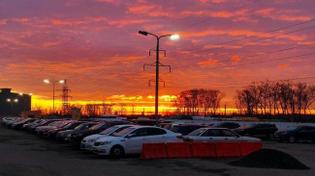 🌅 Сегодня утром был нереально красивый рассвет. 