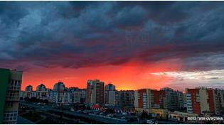 ☺ Видели какое небо сейчас над Челябинском? 