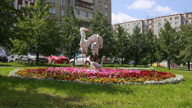 В Челябинске стартовала высадка цветов