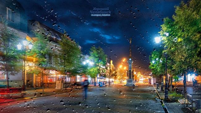 💦Доброй ночи, дождливый Челябинск!