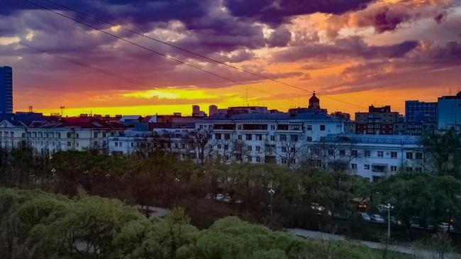 Тот самый момент, когда небо огонь! 🔥