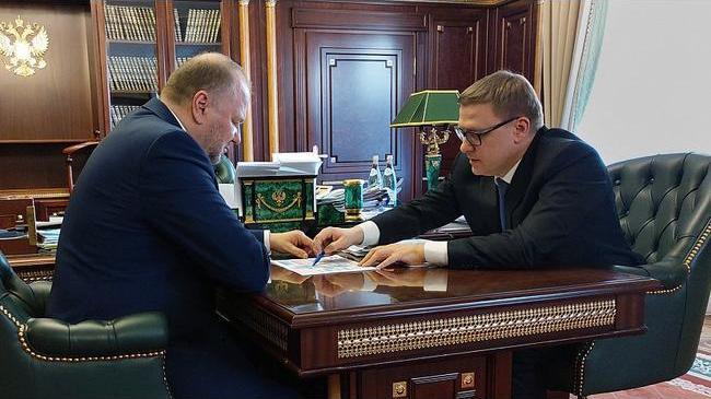 Николай Цуканов и Алексей Текслер обсудили планы по реализации нацпроектов на Южном Урале