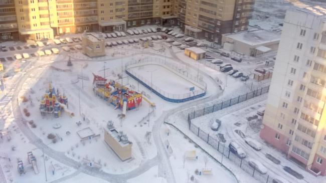  Зима в курчатовском ройоне жк ньютон