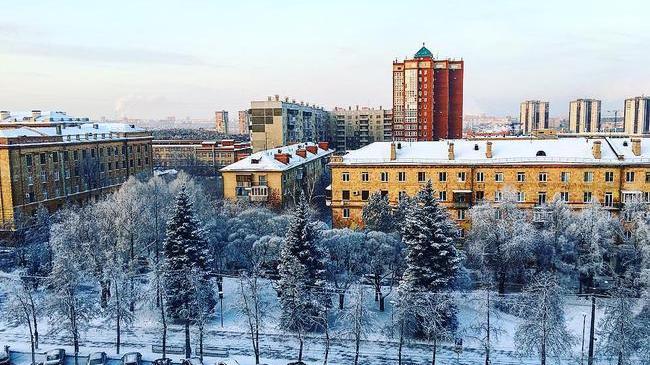 ...вид из окна 😊 А что видно из вашего окошка?