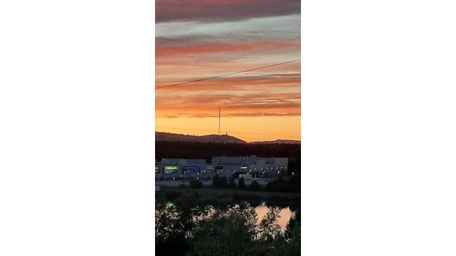 🔥 Вечернее небо. Челябинская область. Златоуст 🌆 