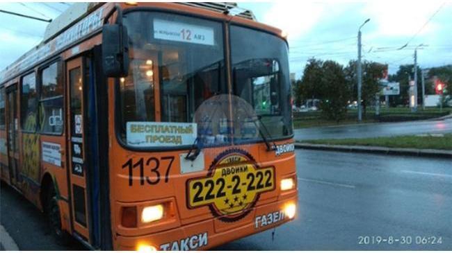 В Челябинске появился бесплатный троллейбус