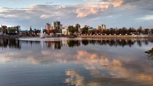 Зеркальная гладь... Просто красота!