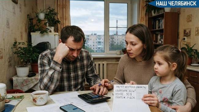 🏠 Лишь 27% семей в Челябинской области могут позволить себе ипотеку