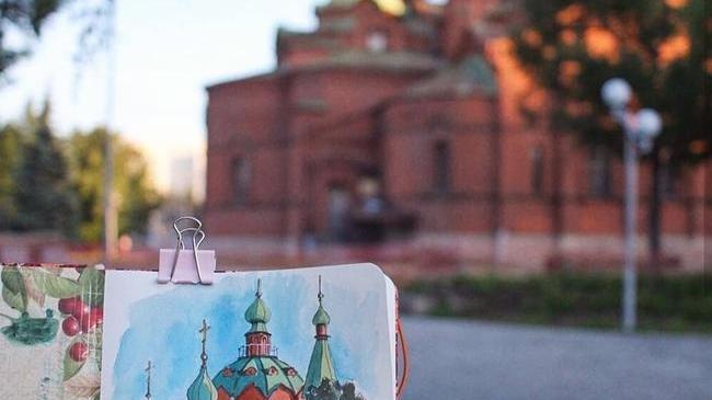 Челябинск в акварели 👍