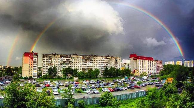 Радуга на Челябинском  🌈