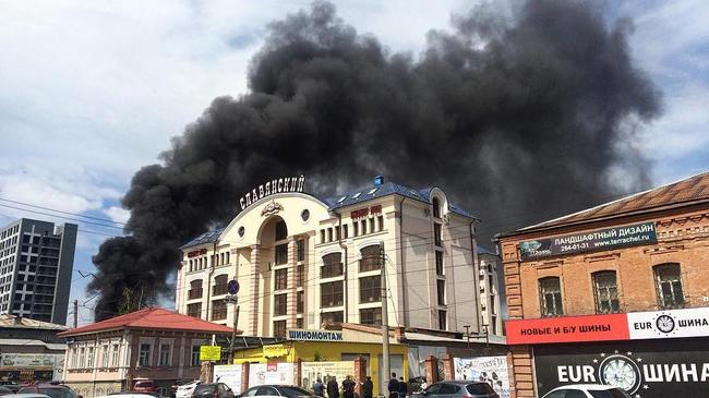 В центре Челябинска горел памятник архитектуры.