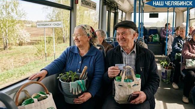 🏠 В Челябинской области пенсионерам сделают скидку на поездки до дач