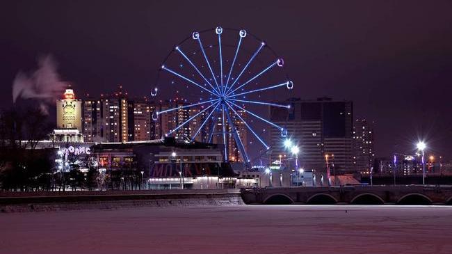 Красивый ночной Челябинск 💙