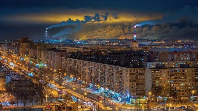 🌆 Вечер в Челябинске ✨ Как проходит ваша суббота?