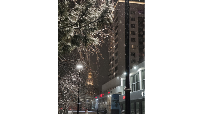 ☃️ Долгожданный снег и пробки