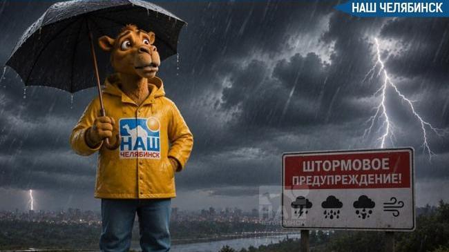 ☔️ В области объявлено штормовое предупреждение