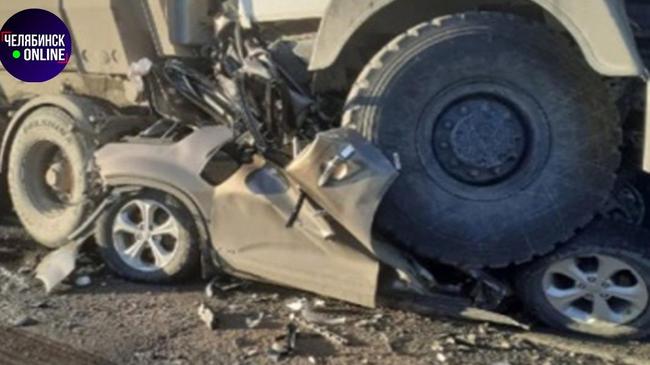 ⛔ На трассе М-5 произошла страшная авария.