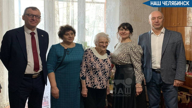 🙏 Южноуральская труженица тыла отметила столетие