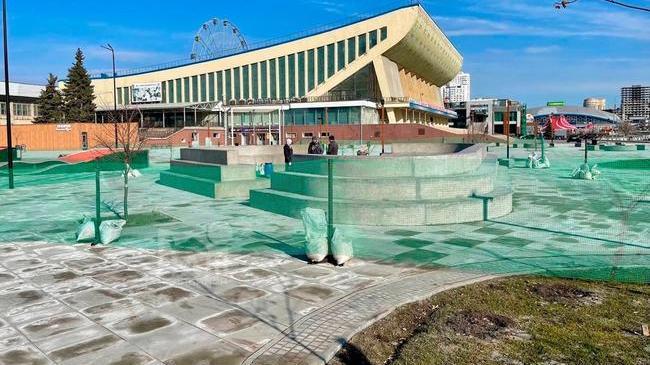 🌳 В Челябинске возле «Юности» строят первый в городе амфитеатр