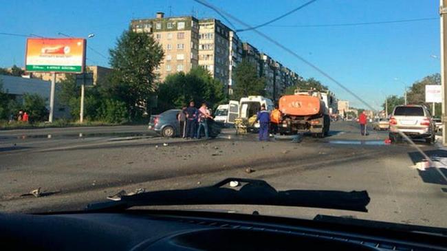 Смертельное ДТП спровоцировало пробку на проспекте Победы в Челябинске