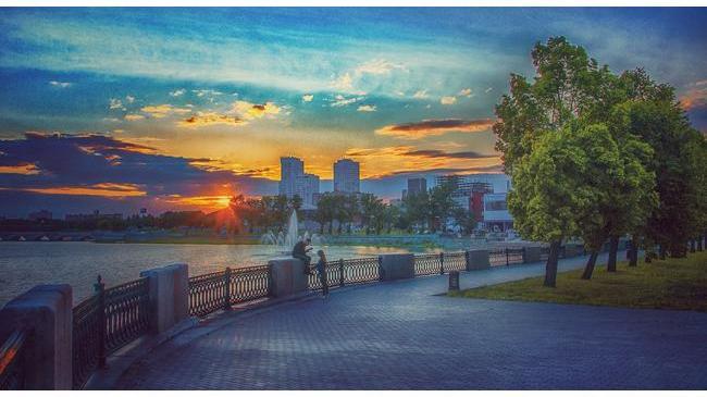 Летний закат 🌇