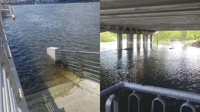 🌊 Уровень воды в Шершёвском водохранилище вырос