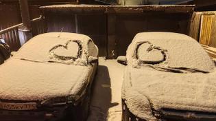 ❄️ Зима пришла ранним утром в Челябинск. 