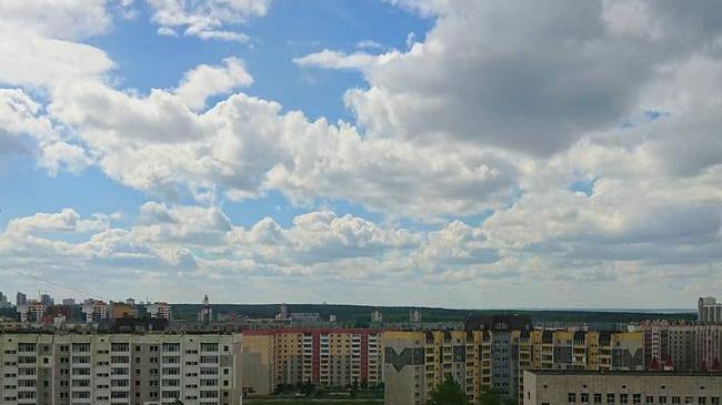 Челябинский пейзаж с 9 этажа ОКБ №3 
