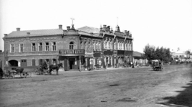 Челябинский "Табачный магазин" конца 19-того века