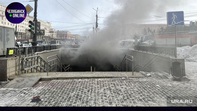 🔥 В подземном переходе на площади Революции произошел взрыв газа