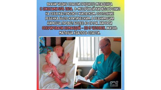 Челябинские врачи спасли малыша