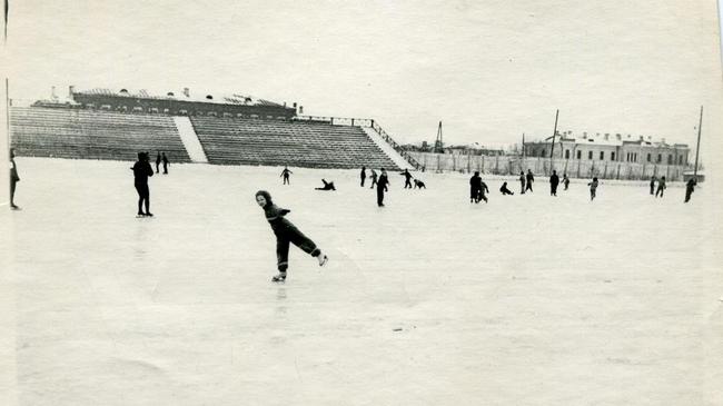 Ледовый каток в Челябинске, 1961