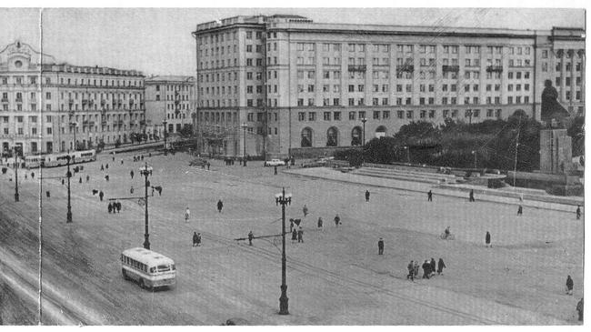 1960-е. Панорама пл. Революции в Челябинске